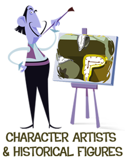 Creativity Express Character Artists and Historical Figures
