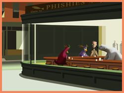 Tickles, Furnace and Ruby in 'Nighthawks'