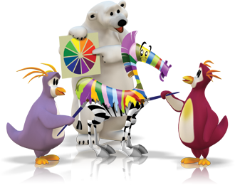 Characters with Zebra